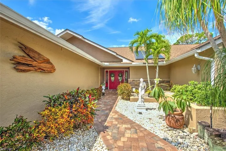 View of property entrance