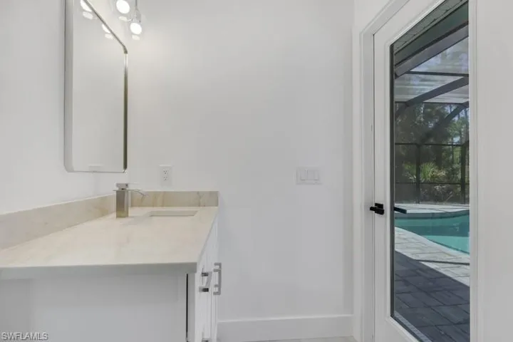 pool bathroom