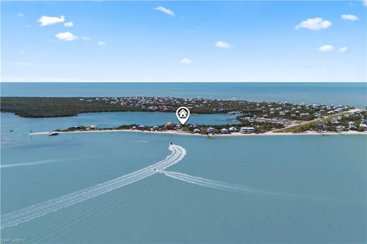 Daylight view of the property - more than half the island is owned by the State and there is an abundance of nature and preserves around you.