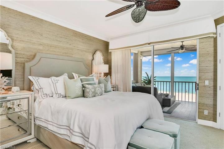 Master Bedroom with view of the Gulf of Mexico