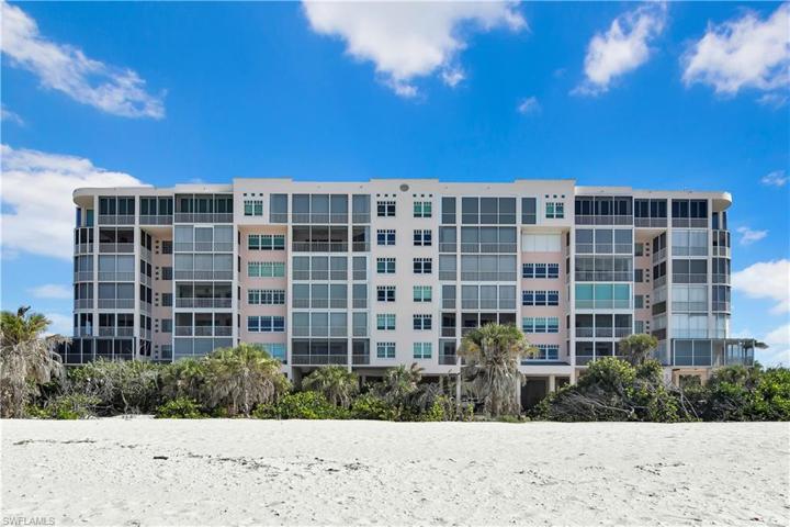Outside view of the building from the beach