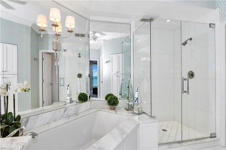 Master Bathroom Tub and Shower