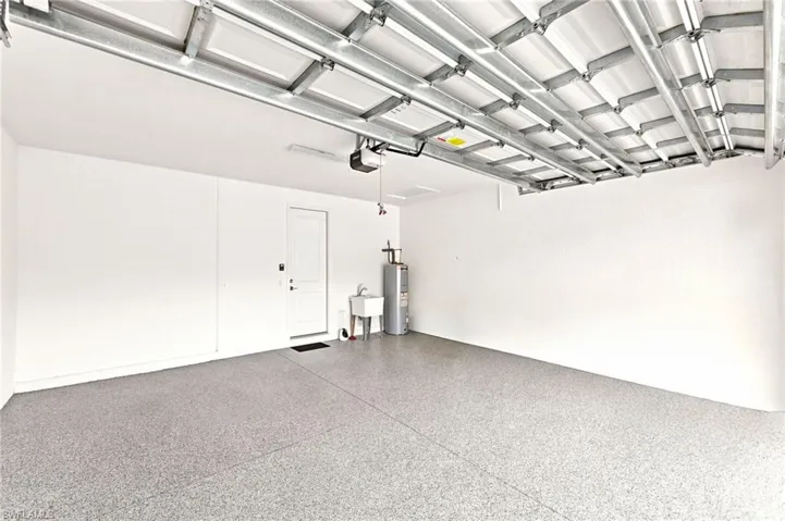 Two car garage.