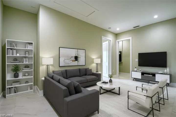 Virtually Staged additional Living Area