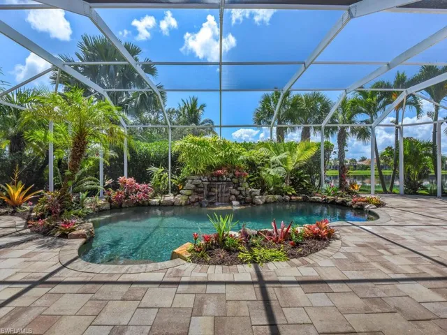 Custom Built Pool & Lake View