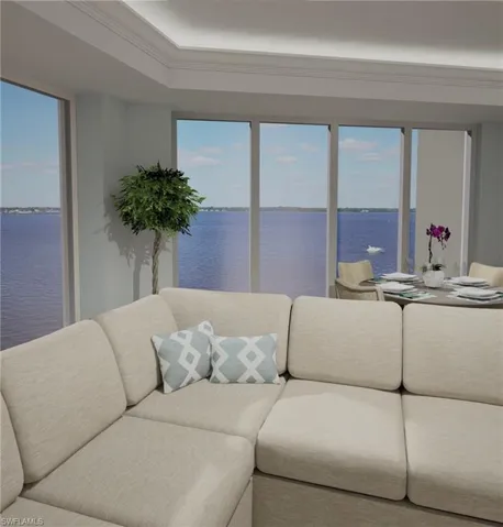 Abundant floor to ceiling window views