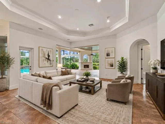 Family Room - Virtually staged