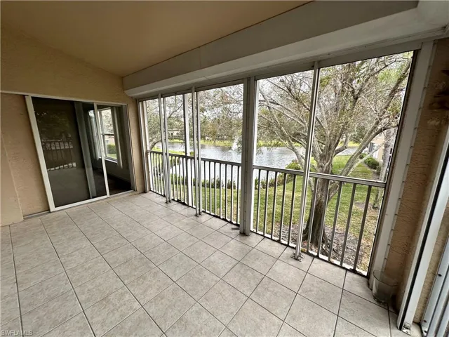 Lanai Sunroom with a beautiful water view