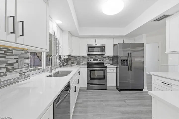 Abundant storage cabinets