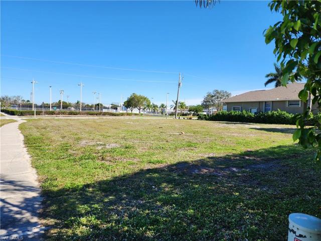 view from nw rear of property to the front. Elementary School across the street.