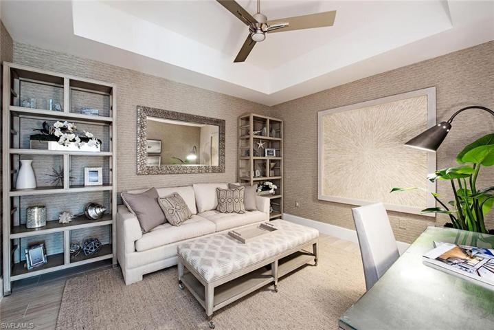 Den with pull out sofa