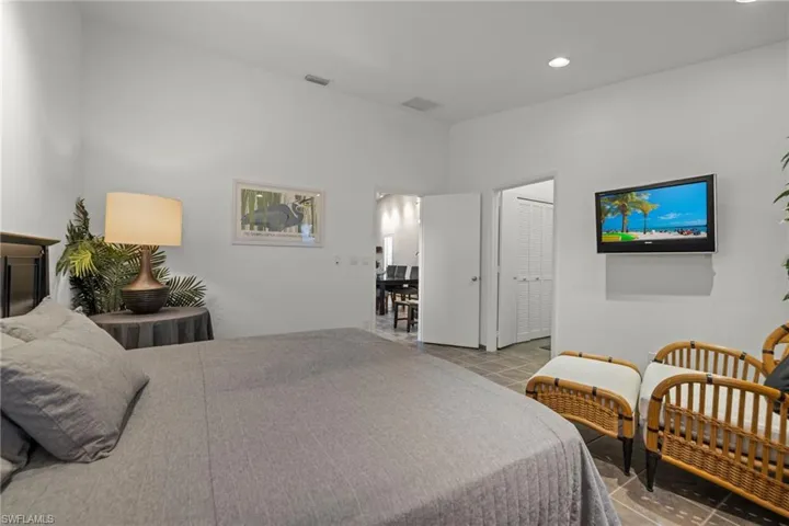 Bedroom with a closet