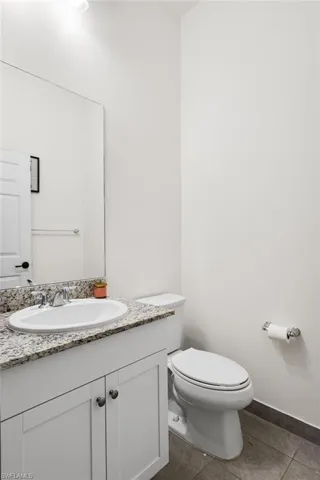 Half bath on main floor