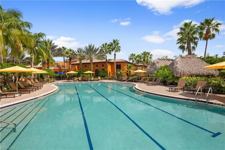 View of lap pool