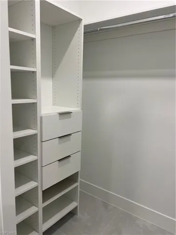 View of closet