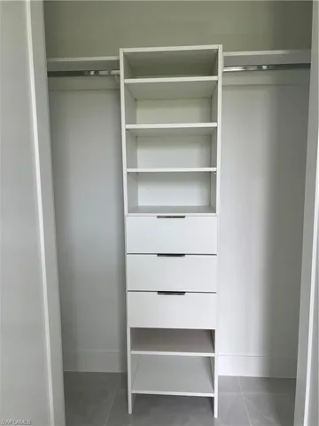 View of closet