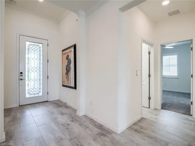 Entry to BR#3 with full bath