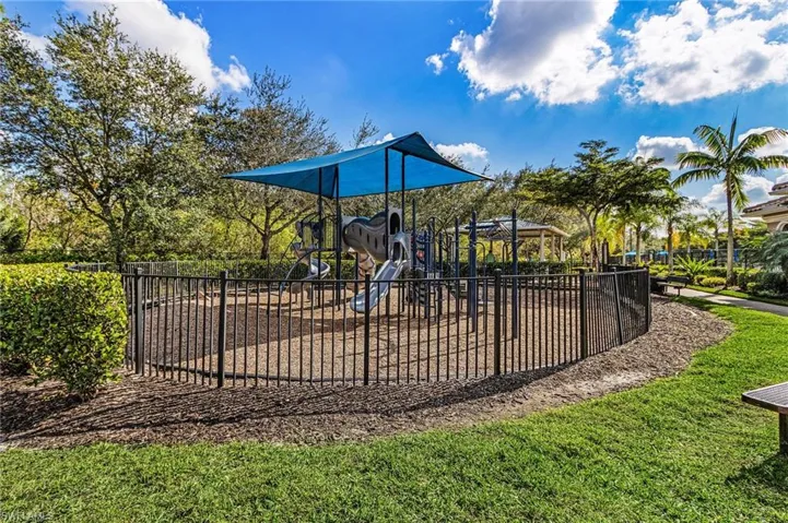 View of community playground
