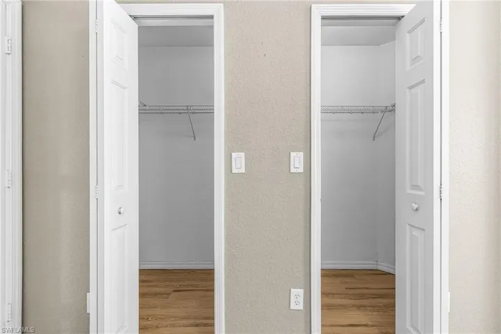 View of closet