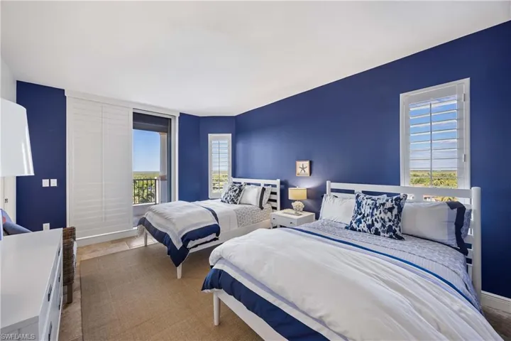 Bedroom with baseboards