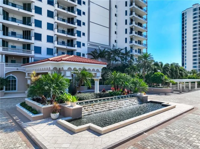 View of property's community with a patio area