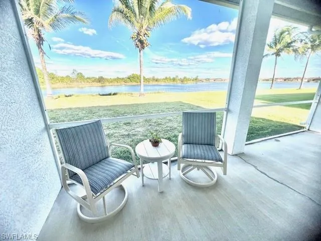 Screened in Overhang overlooking lovely lake.