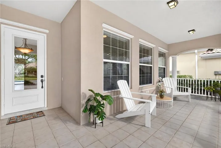 Virtually Staged Porch-Relax and Enjoy SWFL