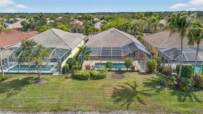 Aeriel View of Backyard