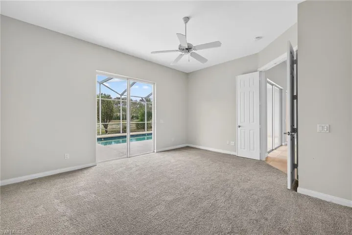 Owner's Suite Direct Access to Pool