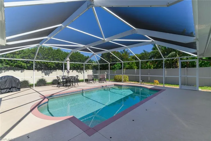 Spacious Pool Deck and Fully-Fenced Backyard