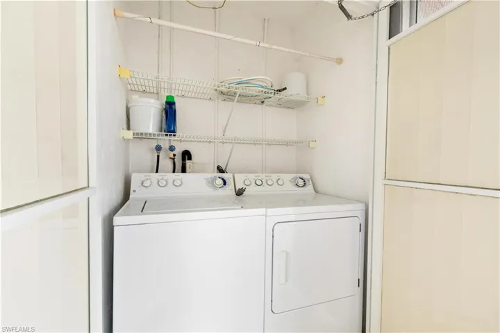 Laundry area with washer and dryer