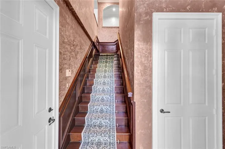 View of stairs