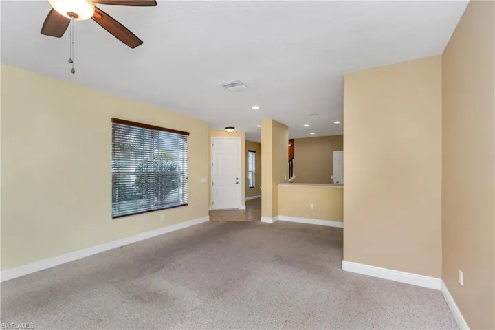 SPACIOUS LIVING AREA