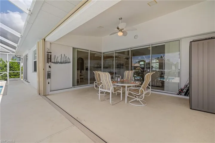 Lanai area.  Room to install outdoor kitchen.