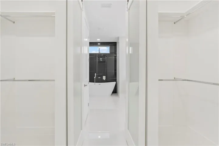 View of spacious closet