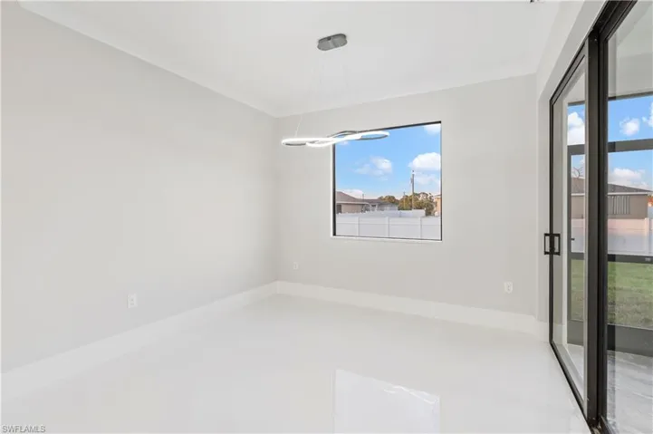 View of spare room