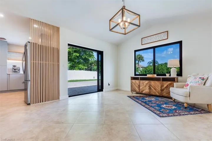 Bright inviting open layout