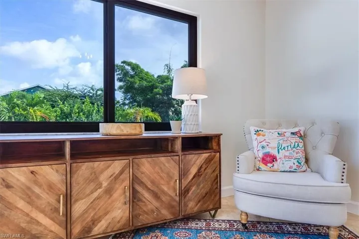 Cozy sitting area with abundant natural light