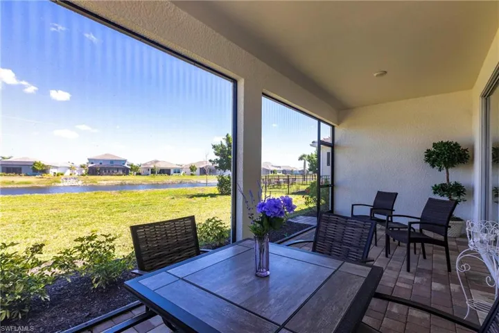 Backdrop of Lake and Fountains ~ Pavers