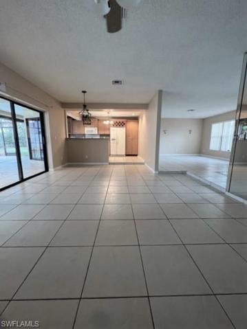 Family room toward kitchen