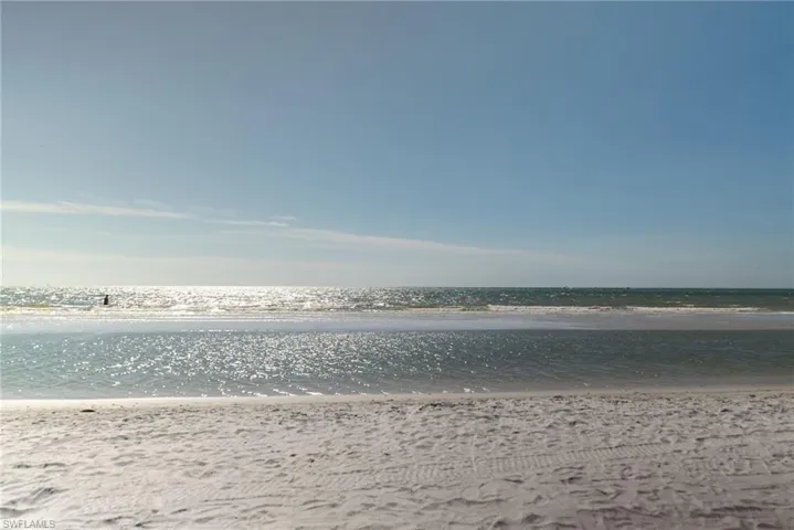 Property view of water featuring a view of the beach