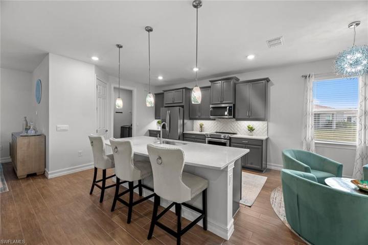 WALK-IN PANTRY located in the open kitchen.