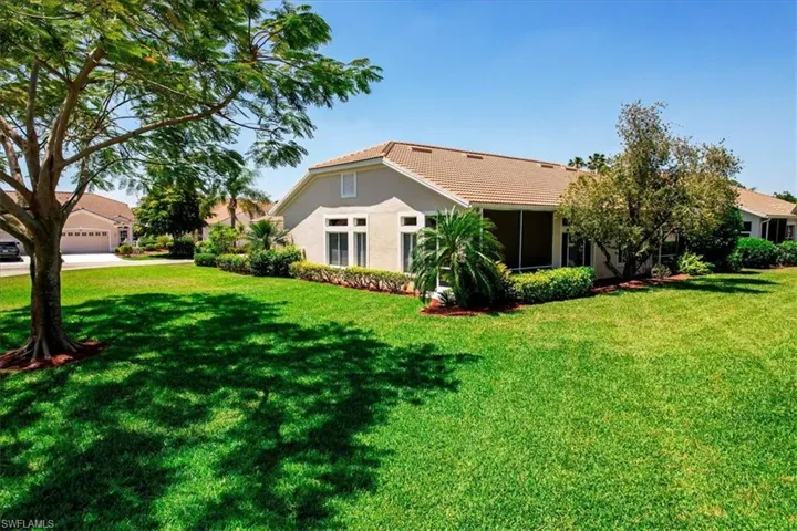 Spacious yard.