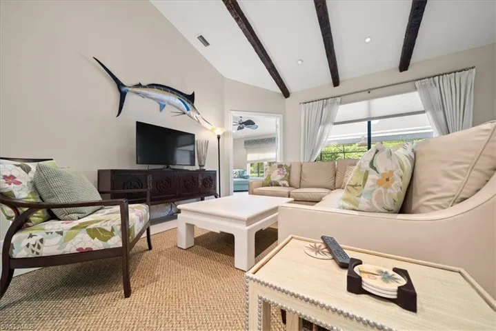 View of living room