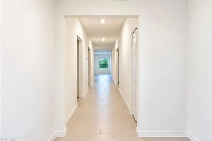 Bright and welcoming entryway.