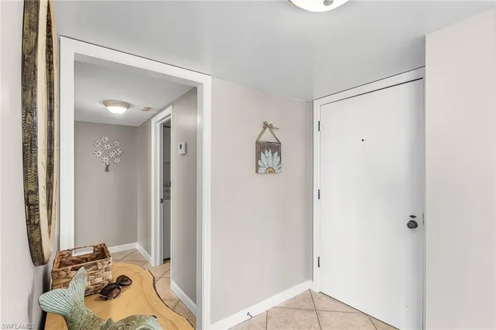 View of exterior entry - Virtually Edited Image