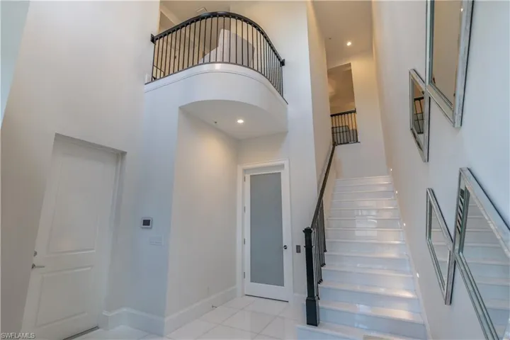 Marble staircase