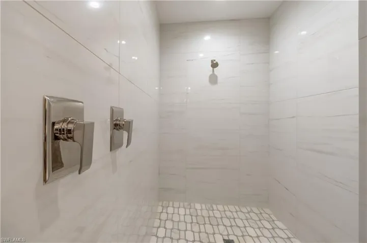 Primary bathroom expansive shower