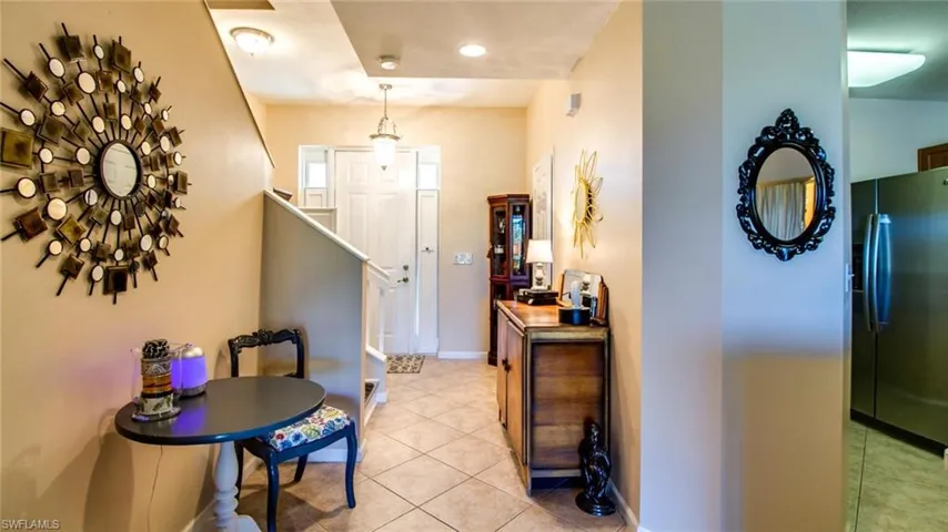 Furnished View of Entry