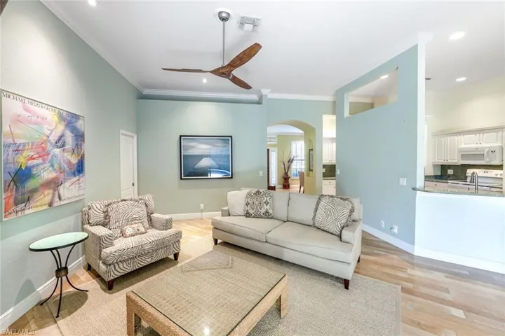 High Ceilings and Wood Floors